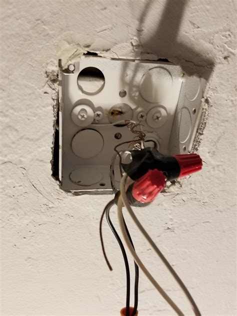 junction box too big for light fixture|junction box too big for lights.